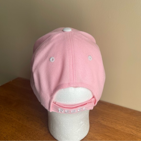 777 Cap Redneck Woman Rebel Flag Embroidered Pink Baseball Cap Hat - Picture 3 of 7